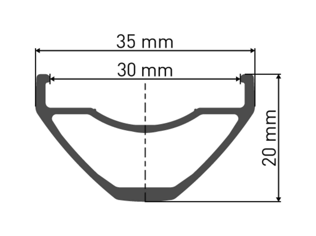 DT SwissDT Swiss-H 552 Felge DB 29" 30 32L