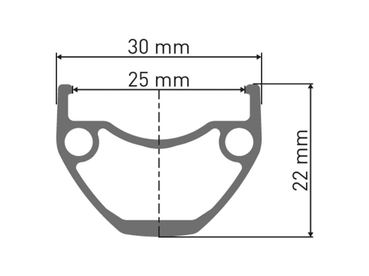 DT SwissDT Swiss-U 623 Felge DB 29" 25 28L