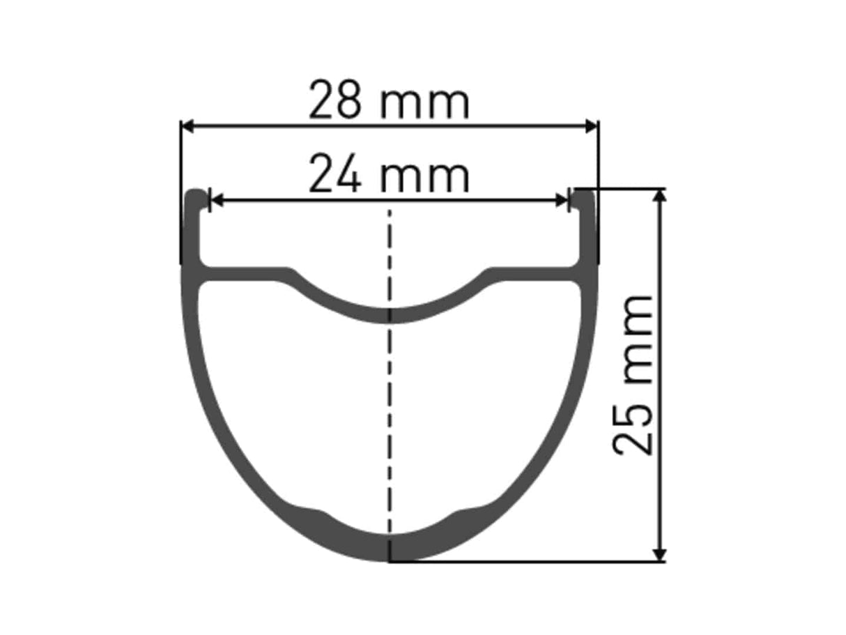 DT SwissDT Swiss-GR 531 Felge DB 700c 24 32L