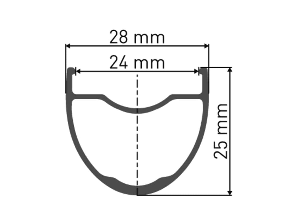 DT SwissDT Swiss-GR 531 Felge DB 700c 24 24L