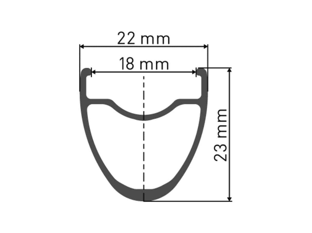 DT SwissDT Swiss-R 460 Felge DB 700c 18 32L