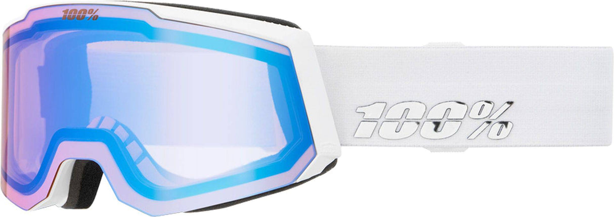 100percent100percent-SNOWCRAFT S HiPER Goggle White/Lavender - Mirror Lavender Le