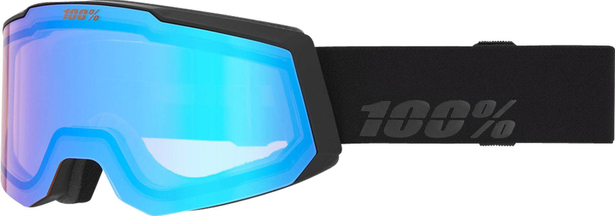 100percent100percent-SNOWCRAFT S HiPER Goggle Black/Green - Mirror Green Lens