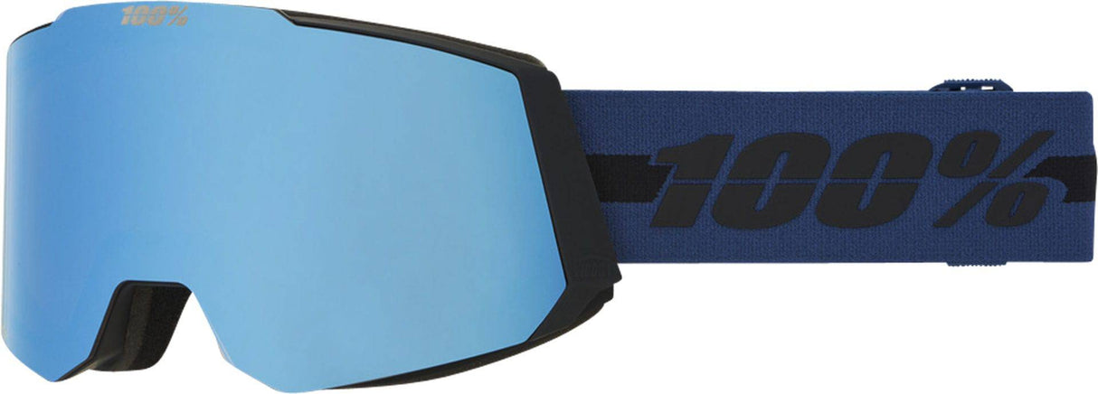 100percent100percent-SNOWCRAFT HiPER Goggle Dusty - Mirror Blue Lens