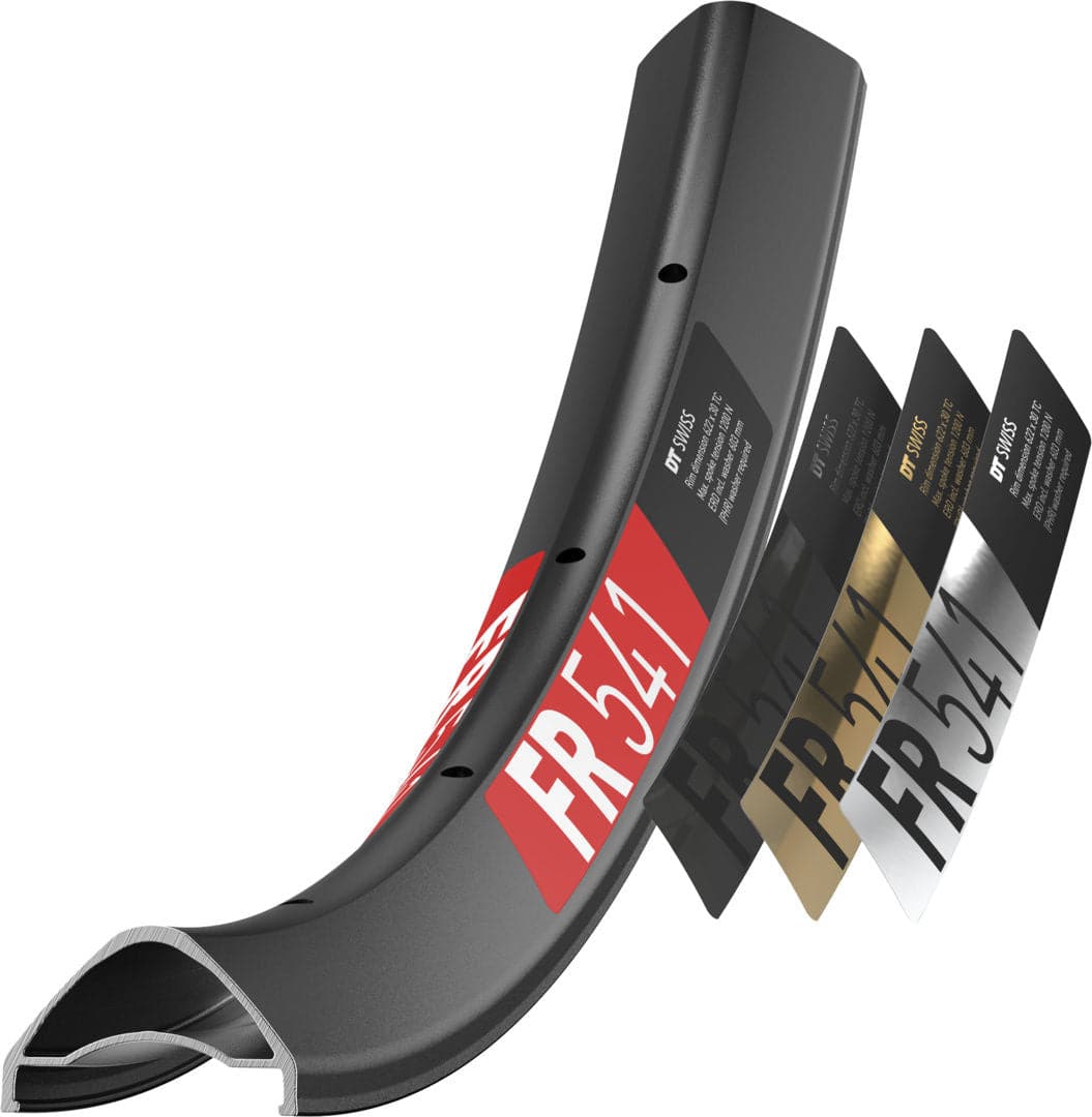 DT SwissDT Swiss-FR541 Felge Aufkleberset für 27.5" Felge