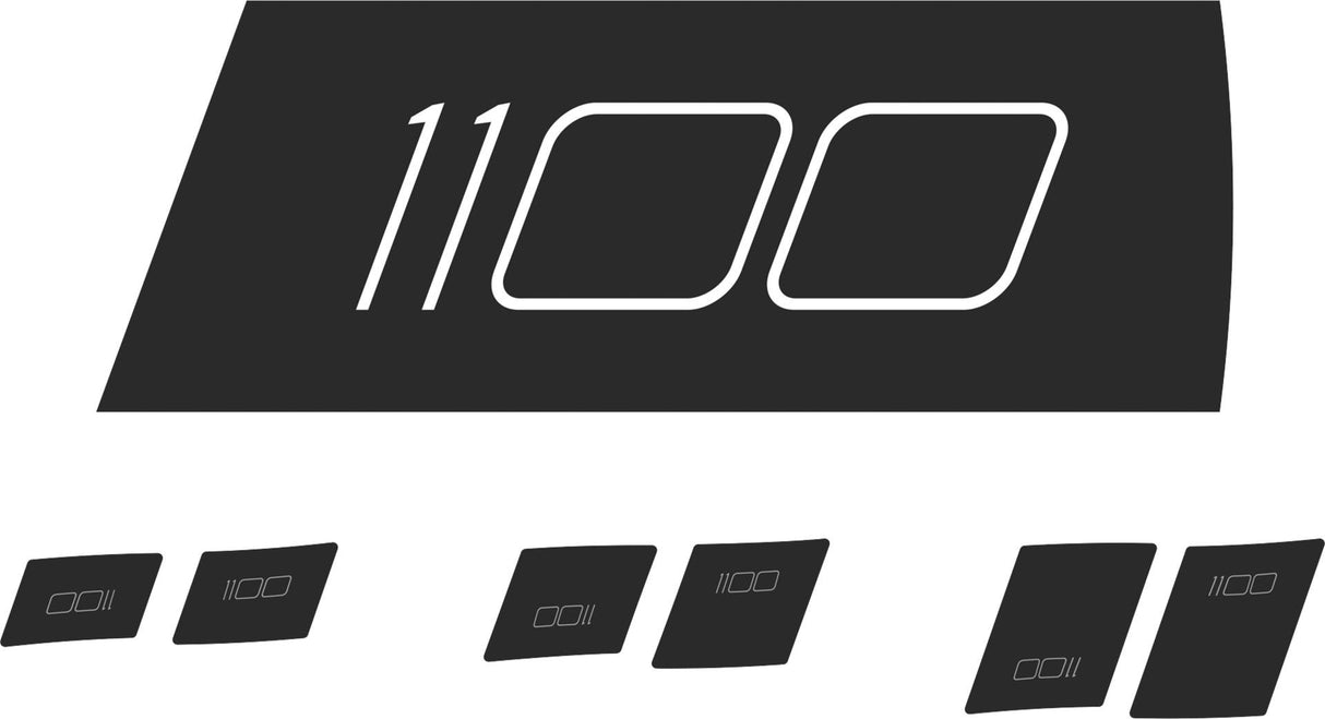 DT SwissDT Swiss-ARC 1100 DISC DICUT Laufrad Aufkleberset