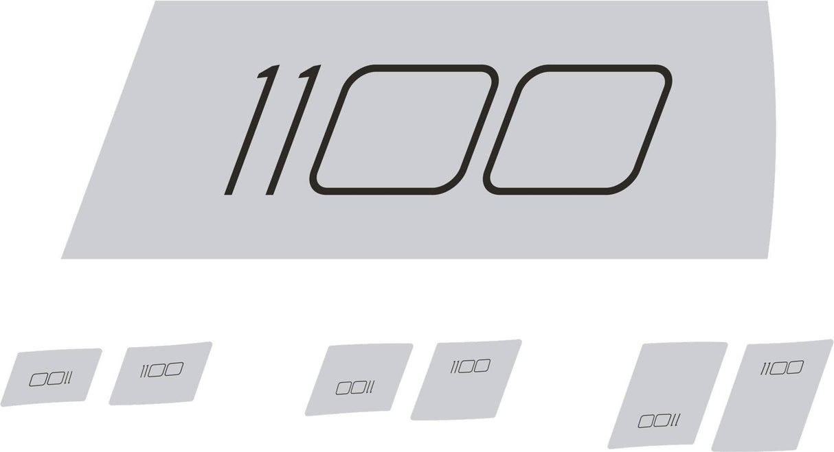 DT SwissDT Swiss-ARC 1100 DISC DICUT Laufrad Aufkleberset