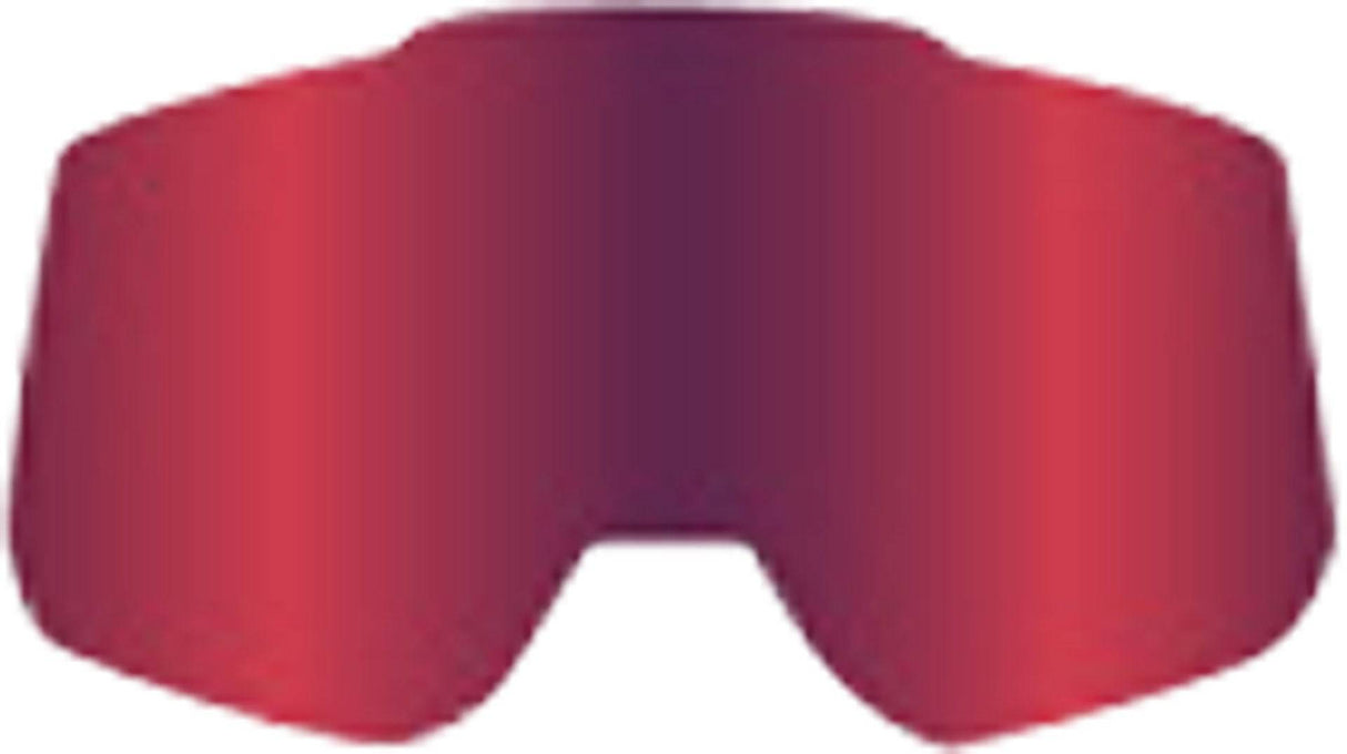 100percent100percent-NORG Replacement - HiPER Dual Pane Mirror Dark Red Lens