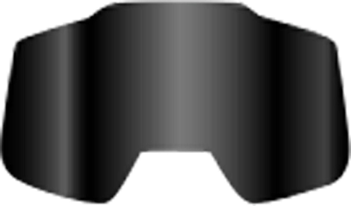 100percent100percent-SNOWCRAFT S Replacement - HiPER Dual Pane Mirror Black