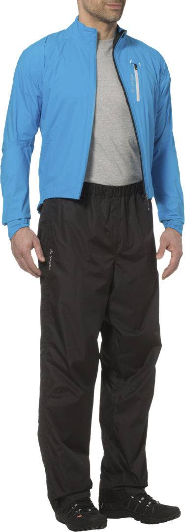 VAUDEVAUDE-Fluid Full-zip Pants II Men black