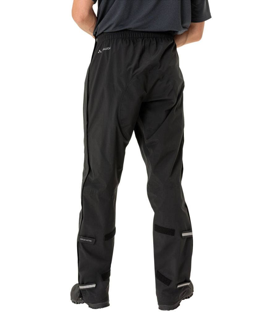VAUDEVAUDE-Yaras Rain Zip Pants IV Men black