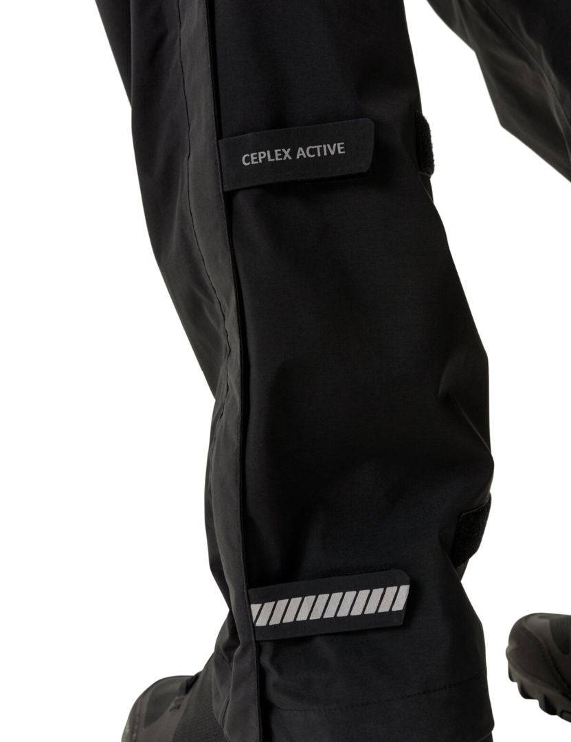 VAUDEVAUDE-Yaras Rain Zip Pants IV Men black