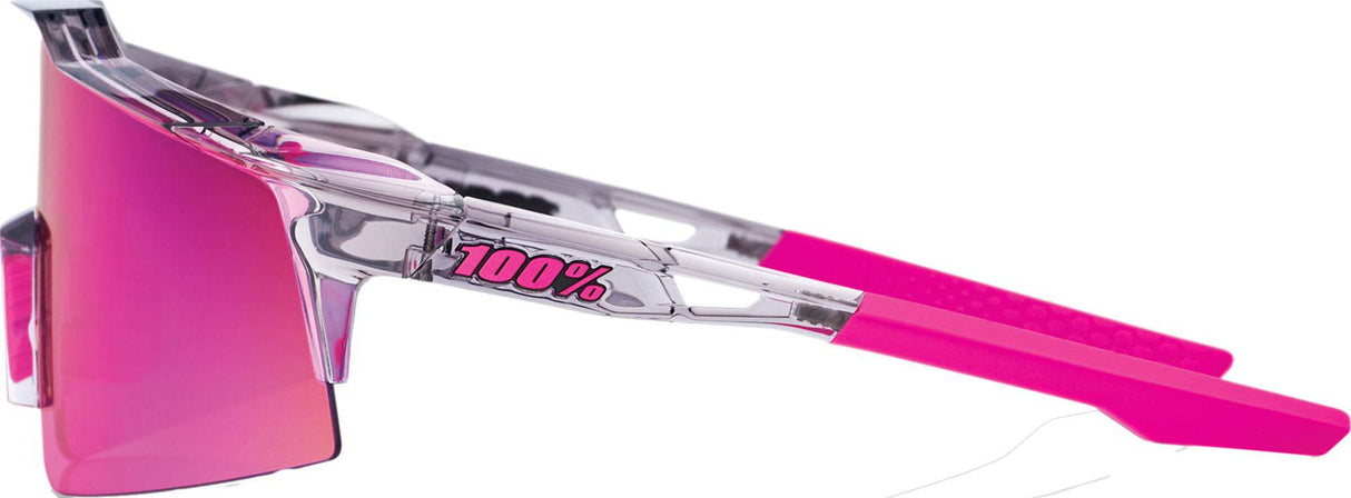 100percent100percent-Brille Speedcraft SL Polished Translucent Grey -Purple Mult