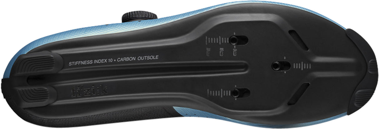 Fizik-Decos Carbon Shoes irid. leuchtend hellblau