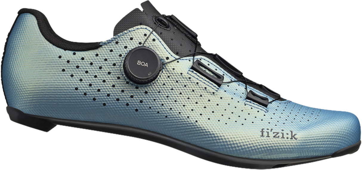 Fizik-Decos Carbon Shoes irid. leuchtend hellblau