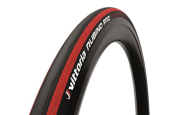 VittoriaVittoria Pneu Rubino Pro G2.0 700x25c falt rot-schwarz