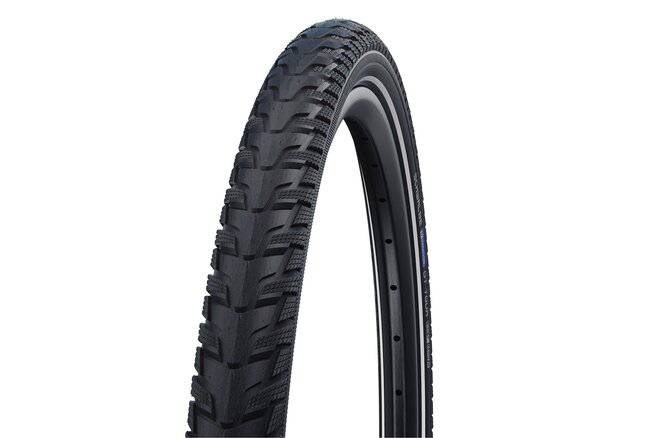 SchwalbeSchwalbe Pneu Energizer Plus Tour700x35C Starr mit Reflexstreifen black