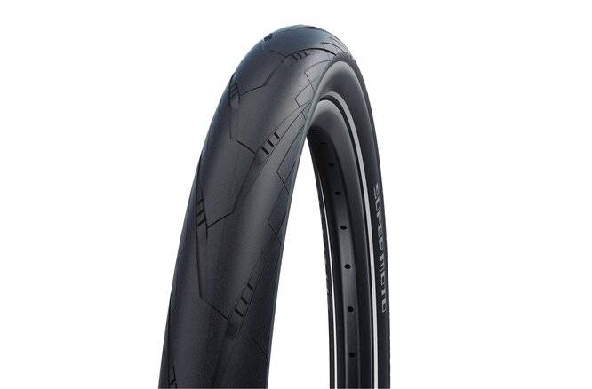 SchwalbeSchwalbe Pneu Super Moto 27.5x2.40 Starr mit Reflexstreifen black
