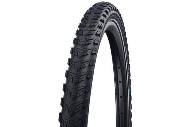 SchwalbeSchwalbe Pneu Marathon 365 700x47C starr mit Reflexstreifen black