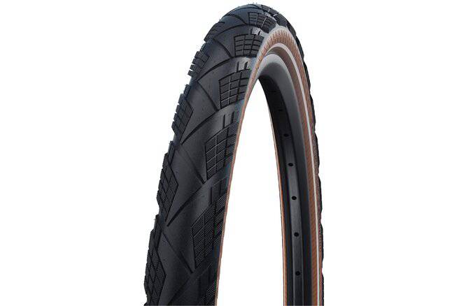 SchwalbeSchwalbe Marathon Efficiency 28x2.15 Falt mit Reflexstreifen para
