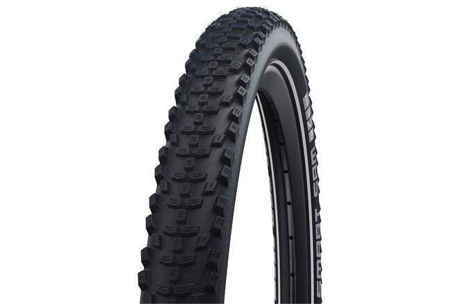 SchwalbeSchwalbe Pneu Smart Sam DD 27.5x2.60 starr mit Reflexstreifen black
