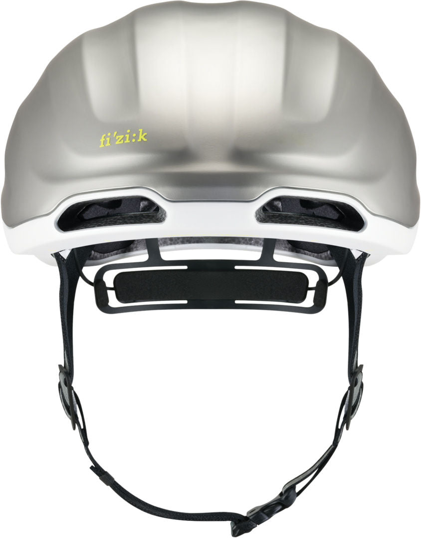 Fizik-Kudo Aero Helmet + Light silber