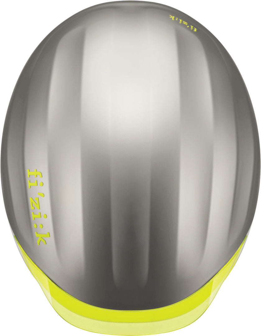 Fizik-Kudo Aero Helmet + Light silber