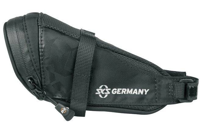 SKSSKS Satteltasche Racer Straps 300 mit Klettverschluss schwarz