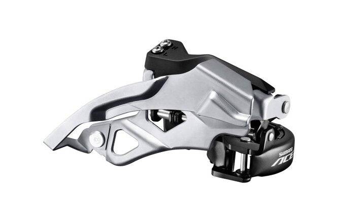 ShimanoShimano Umwerfer ACERA FD-T3000 3x9 Top Swing 66-69° Schelle (34.9/31.8/28.6 mm)