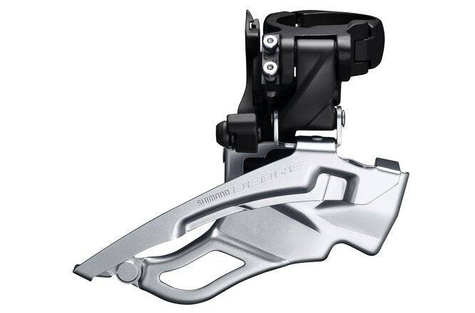 ShimanoShimano Umwerfer DEORE FD-T6000 3x10 Down Swing 63-66° Schelle (34.9/31.8/28.6 mm) schwarz