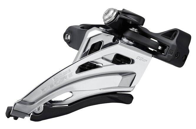 ShimanoShimano Umwerfer DEORE FD-M5100 2x11 Side Swing 66-69° Schelle (34.9/31.8/28.6 mm)