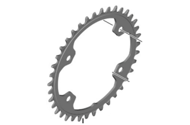 ShimanoShimano Kettenblatt FC-RX610-1 40 Zähne