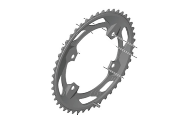 ShimanoShimano Kettenblatt FC-RX610-2 46 Zähne NS