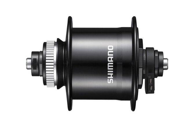ShimanoShimano Nabendynamo DH-UR700 100 mm Center-Lock 32-Loch 6V/3.0W QR schwarz