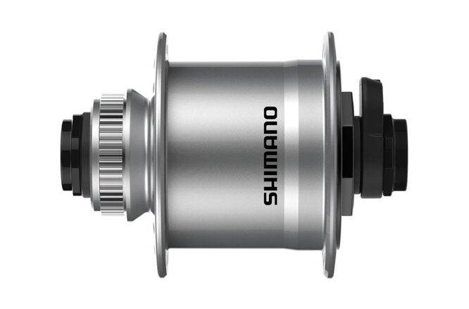 ShimanoShimano Nabendynamo DH-UR708 100 mm Center-Lock 32-Loch 6V/3.0W 15 mm silber