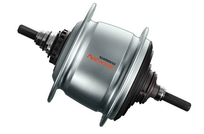 ShimanoShimano Getriebenabe NEXUS SG-C6001 8-Gang 36-Loch V-Brake 132 mm silber