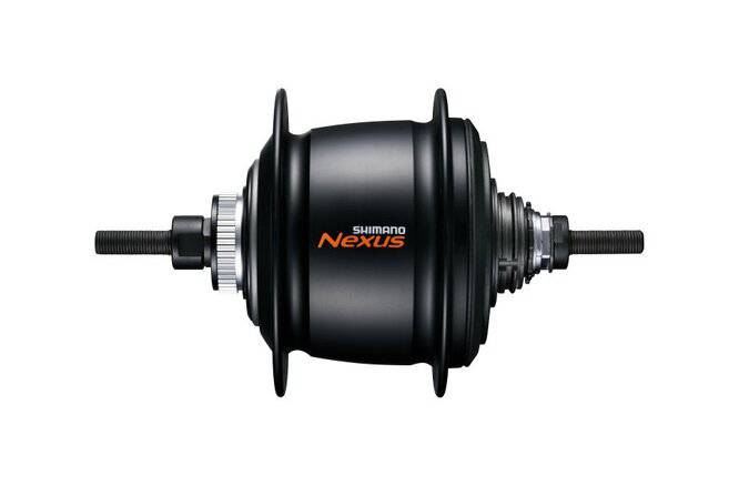 ShimanoShimano Getriebenabe NEXUS SG-C6001 8-Gang 36-Loch Center-Lock 135 mm schwarz