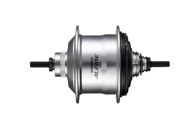 ShimanoShimano Getriebenabe ALFINE SG-S7001 11-Gang 32-Loch Center-Lock 135 mm silber
