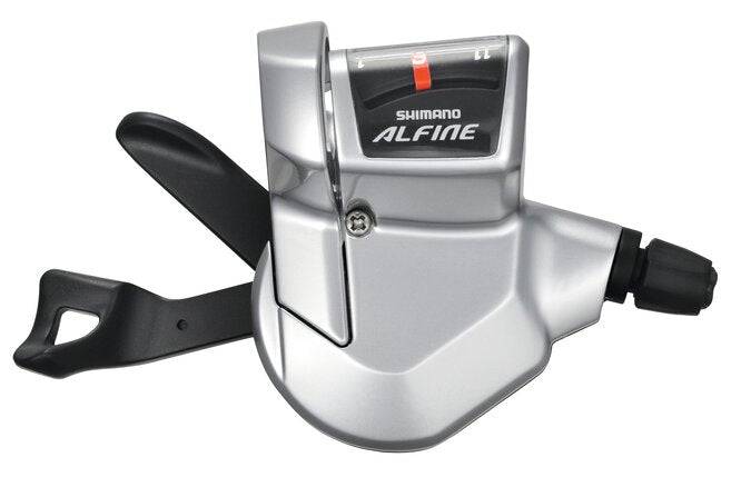 ShimanoShimano Schalthebel ALFINE SL-S700 rechts 11-Gang CJ-S700 silber