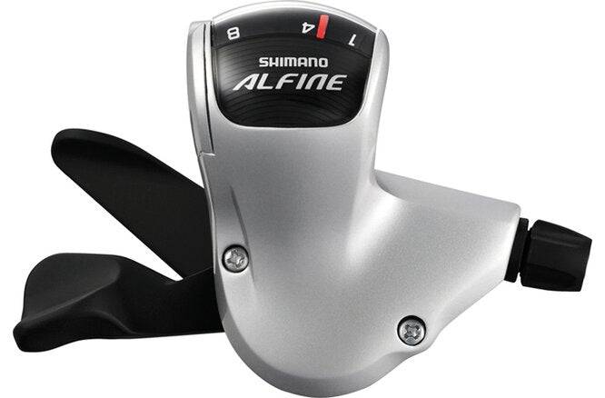 ShimanoShimano Schalthebel ALFINE SL-S503 rechts 8-Gang CJ-8S20 silber