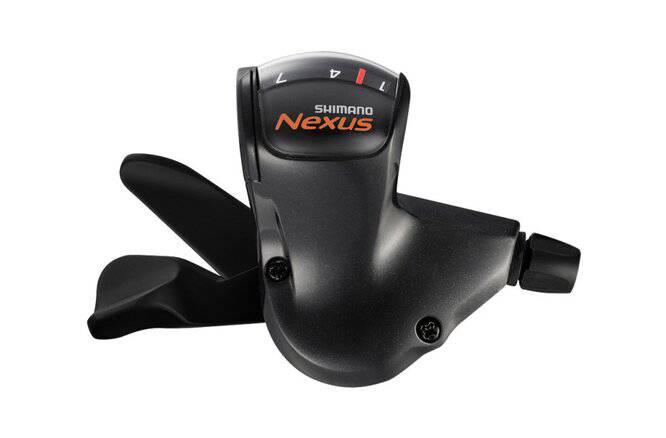 ShimanoShimano Schalthebel NEXUS SL-7S50 rechts 7-Gang CJ-NX10 schwarz