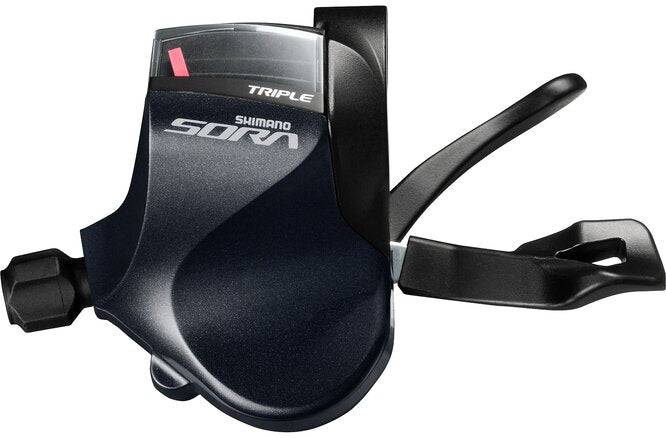 ShimanoShimano Schalthebel SORA SL-R3030 links 3-Gang Ganganzeige schwarz
