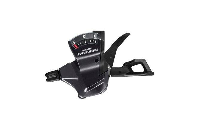 ShimanoShimano Schalthebel DEORE SL-T6000 links 3-Gang Ganganzeige schwarz