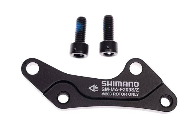 ShimanoShimano Adapter SM-MA Standard>Marzocchi 203 mm mit Schrauben/Draht