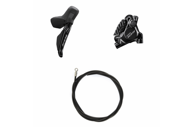 ShimanoShimano Scheibenbremsen-Set 105 BR-R7170 mit ST-R7170 Di2 hinten