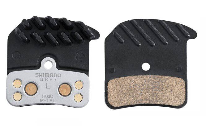 ShimanoShimano Bremsbeläge H03C Metall mit Lamellen Paar