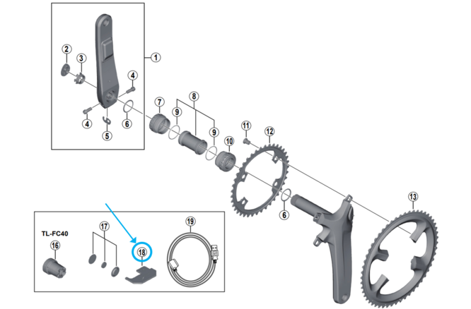 Shimano Magnet Einstellwerkzeug FC-R9100-P