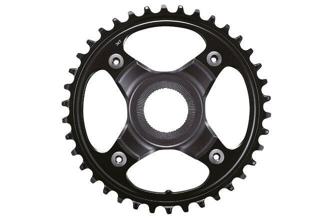 ShimanoShimano Kettenblatt STEPS SM-CRE80 38 Zähne B55 mm Kettenlinie schwarz