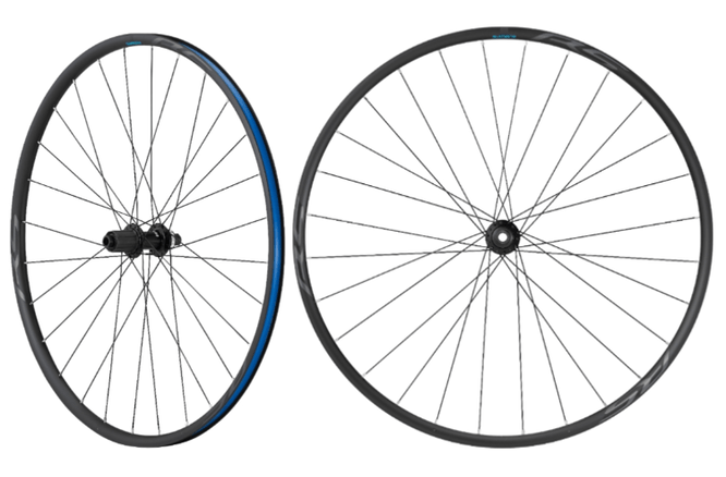 ShimanoShimano Laufrad Paar WH-RS171 700C 10/11-Gang Pneu 100mm/142mm Center-Lock E-Thru