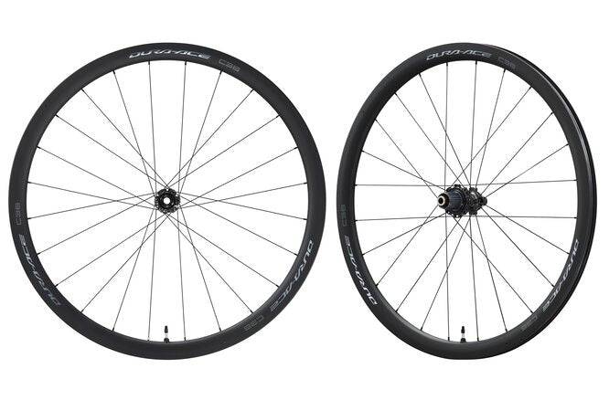 ShimanoShimano Laufrad Paar DURA-ACE WH-R9270 C36 12-Gang Tubeless 100mm/142mm Center-Lock E-Thru
